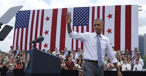 President Obama came into the game with the deck stacked against him.