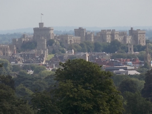 View of Windsor Castle from The Beginning