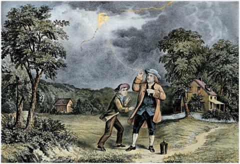 Except for this strange propensity to fly kites in thunderstorms, first Postmaster Benjamin Franklin was actually an exceptionally intelligent individual.