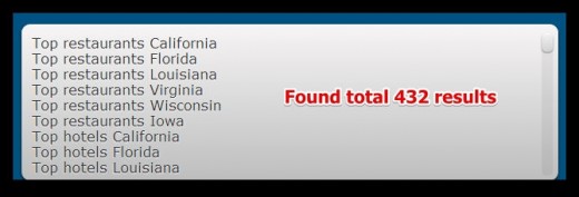 Mergewords results