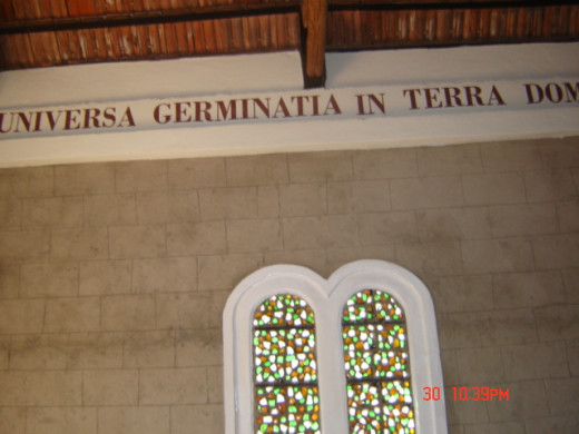 Some inscriptions in the church