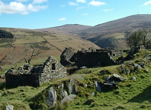 Killabrega Farm, abandoned, on the Isle of Man