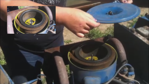 All gasoline engines have a breather for air intake to the engine. Most of those breathers have air filters that require regular cleaning to keep the engine properly performing.
