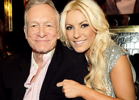 Hefner and Crystal Harris