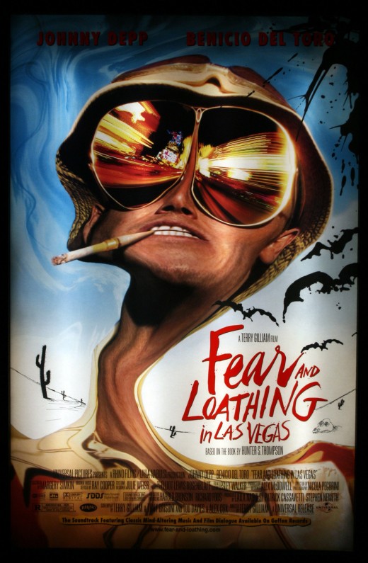 Johnny Depp in "Fear and Loathing in Las Vegas"