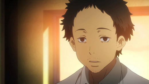 Heartseed using the body of Ryuzen Goto to converse with the protagonists.