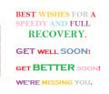 Get Well Soon Wishes after Surgery