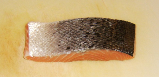 Scottish salmon fillet