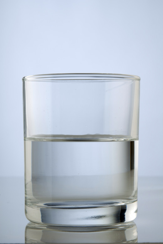 Use a Glass Cup for the Water Test 