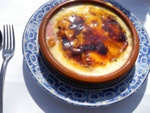 Creme Broula - may not be able to spell it correctly, but was able to eat it in a very good way.