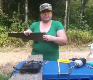 This old handsaw needs a new handle.