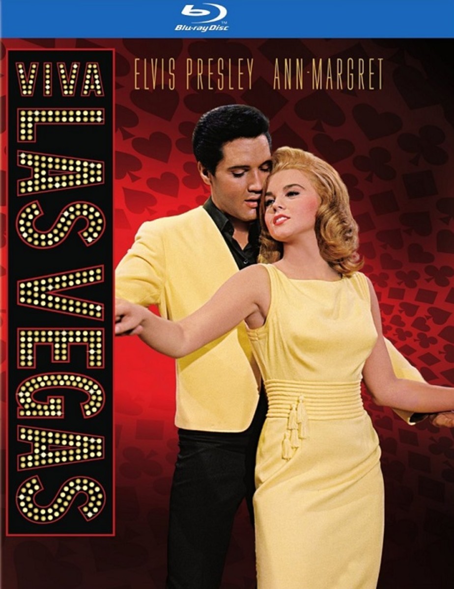 Elvis Presley and Ann-Margret in Viva Las Vegas.