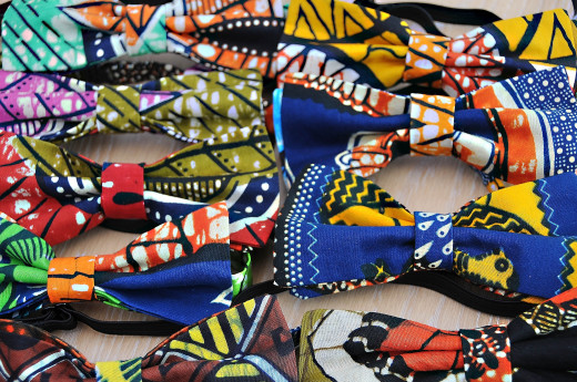 An array of jazzy bow ties