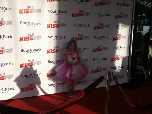 My daughter enjoying her moment at the Katy Perry concert in Cleveland on August 14, 2014.