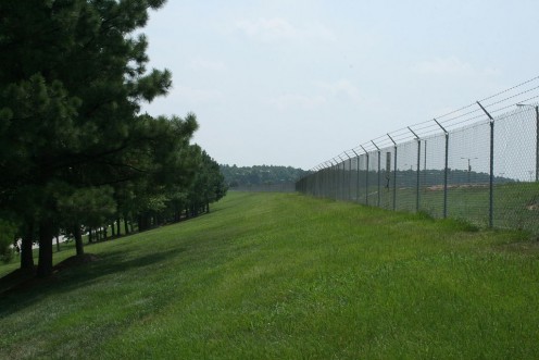 You can see through this fence, but don't dare climb it! It might not be a pretty sight but it might be necessary for now. These are choices that we all need to make for ourselves. 