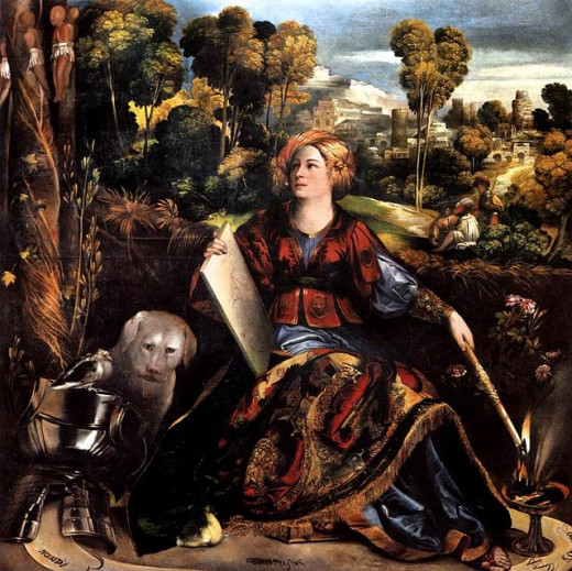 Dosso Dossi, Melissa (a. 1520), Rome Galleria Borghese