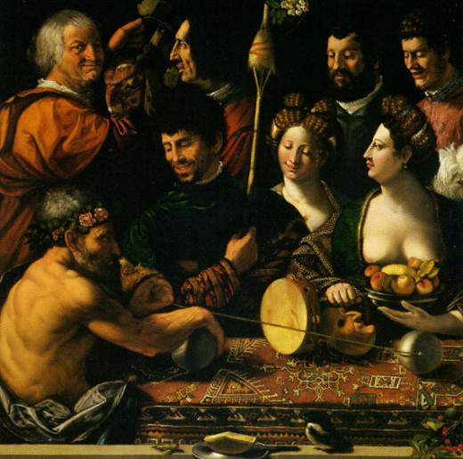 Dosso Dossi, Allegory of Hercules (Witchcraft) (a. 1540), Florence Uffizi