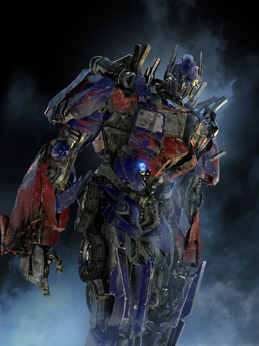 Battle-scarred Optimus Prime