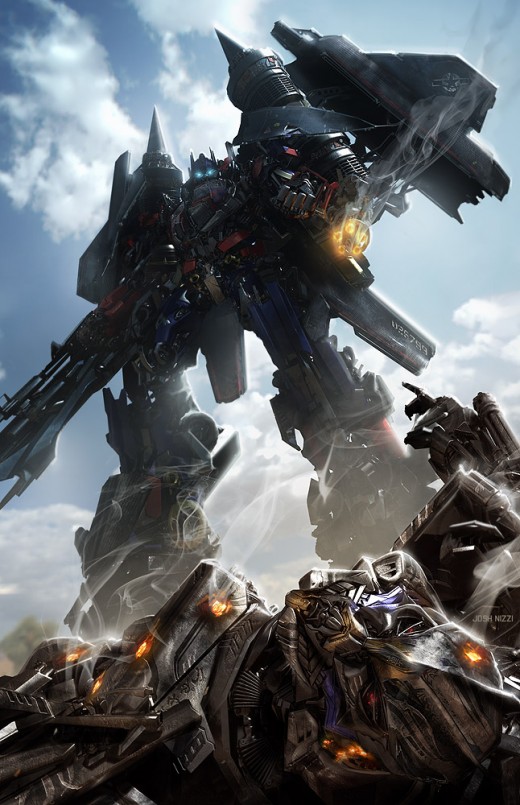 Optimus Prime Jetfire Combination