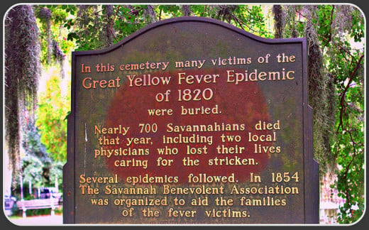 Savannah Yellow Fever Epidemic 1820