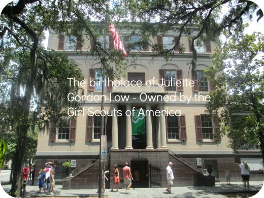 The birthplace of Juliette Gordon Low