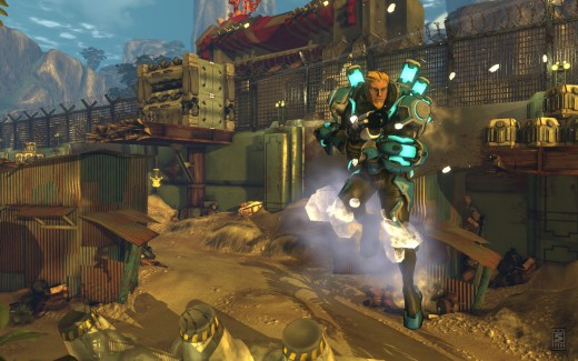Yes, you can fly in Firefall!