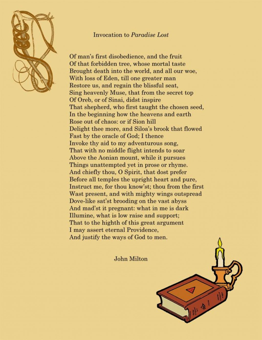  What Is The Theme Of Paradise Lost Which Lines In This Excerpt From 