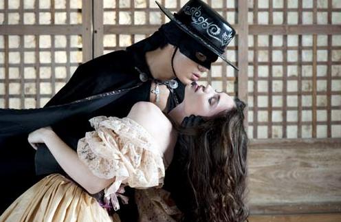 Richard and Rhian as Antonio and Lolita