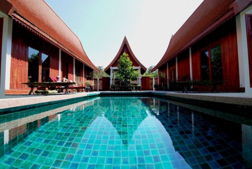 A very beautiful Thai villa for family holidays in Thailand