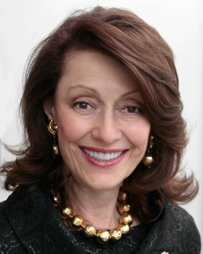 Evelyn H Lauder (1936 - 2011), daughter-in-law of world famous cosmetics founder Estee Lauder