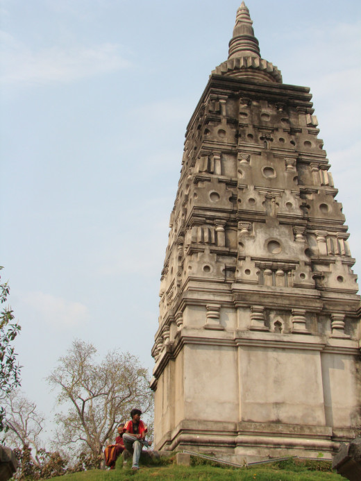 Animisilocana Cetiya- Stupa Of The Gazing Buddha Built By Ashoka, Bodh Gaya