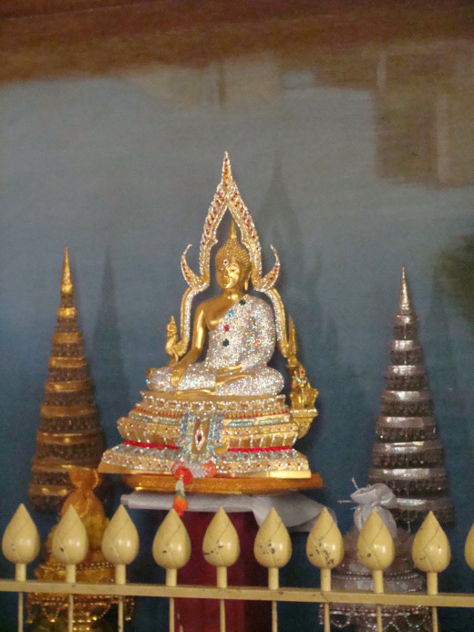 Beautiful Buddha In The Thai Temple, Bodh Gaya