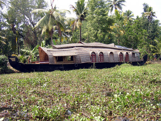 House Boat on Backwaters