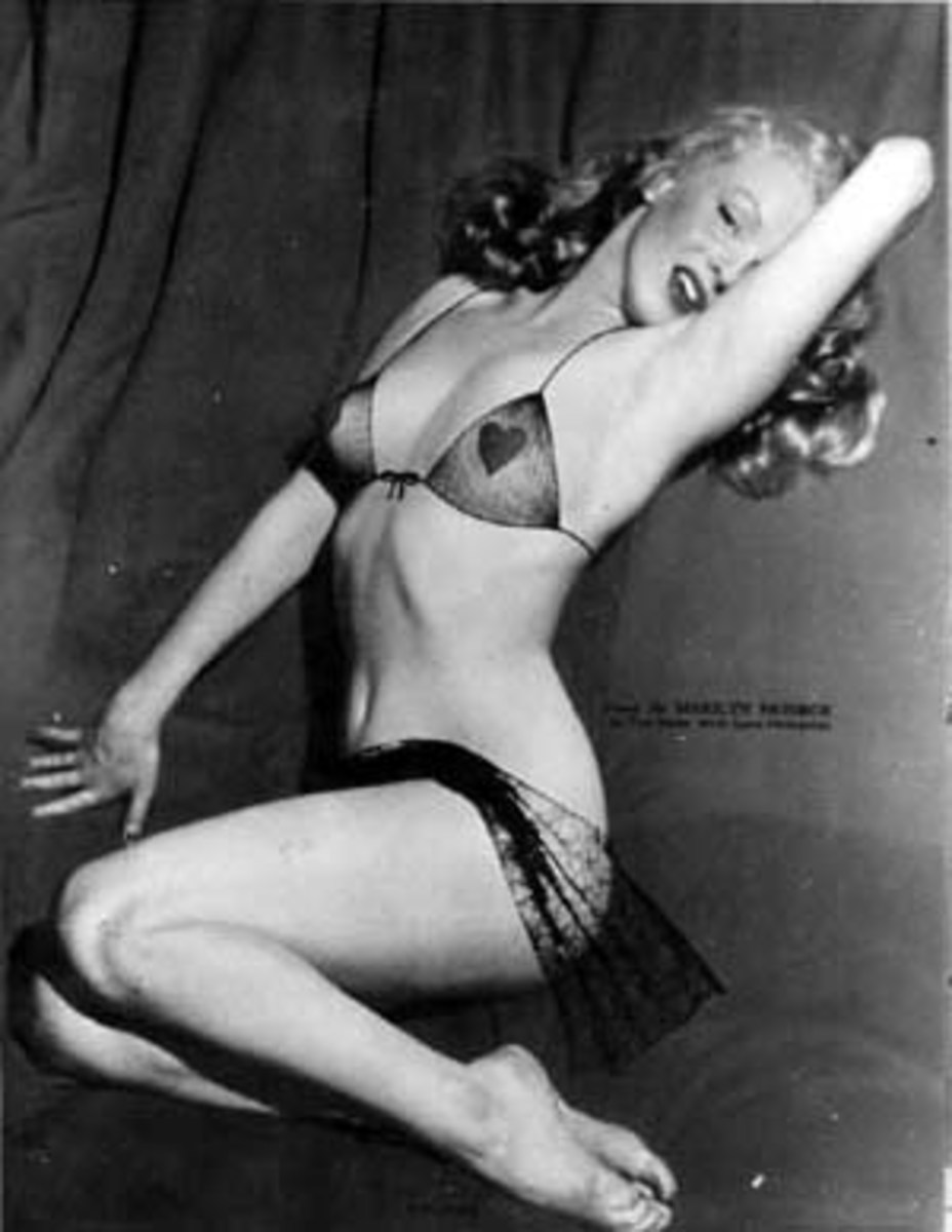 Mailyn Monroe - Famous Hollywood Pin Up Girl