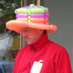 Balloon Top Hat, Fremont Solstice Parade 2011
