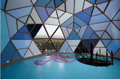 A dome with a Squid window