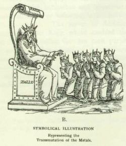 Symbolical Illustration Representing the Transmutation of the Metals