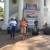 Lou and Jo announcing the winners of the Scarecrow Contest Lou and Jo announcing the winners of the Scarecrow Contest