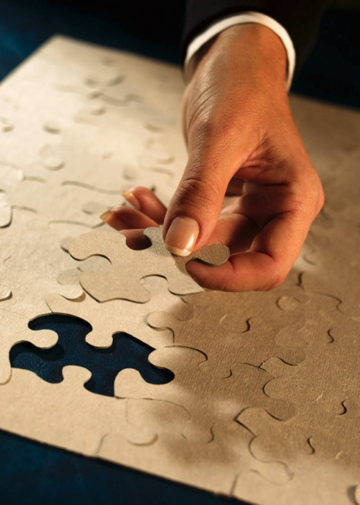 Like a puzzle, each piece we define has its own shape, its own place, its own importance in the whole.