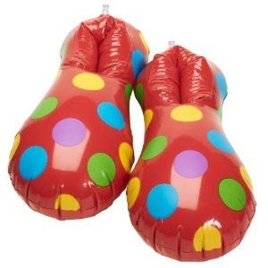 Inflatable Clown Shoes Party Supplies