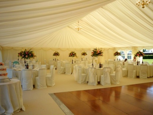 Wedding Tent with Floor