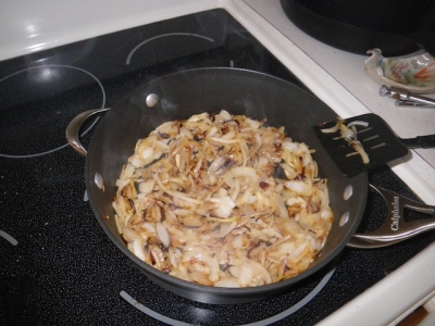 Caramelizing Onions, stove top method