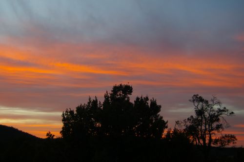 And here's that sunset!