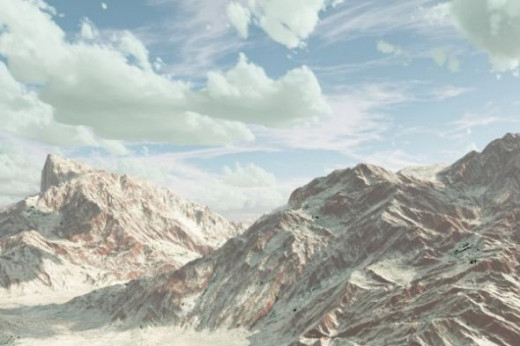 Alpine Vista - named after the shader I used.