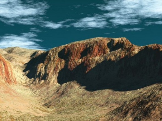 Hill Country - Favorite because I like the way the surface map turned out.