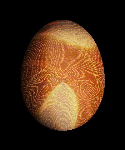 Old Wooden Egg