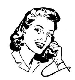 Call customer service at banks and check them out. Image courtesy of The Graphics Fairy.