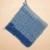 Vintage potholder in shades of blue Vintage potholder in shades of blue