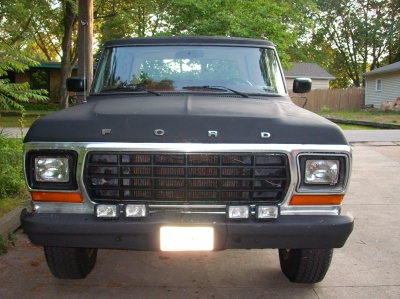 Front of the 1978 Ford Bronco