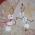A couple of fun bottle cap snowmen all ready to hang on the tree. A couple of fun bottle cap snowmen all ready to hang on the tree.